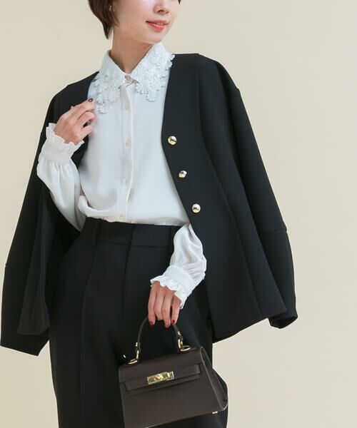 URBAN RESEARCH ROSSO / アーバンリサーチ ロッソ シャツ・ブラウス | 『WEB/一部店舗限定』レースカラーブラウス | 詳細19