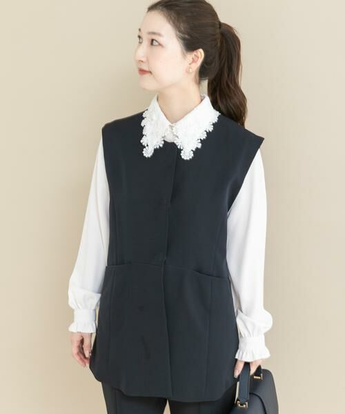 URBAN RESEARCH ROSSO / アーバンリサーチ ロッソ シャツ・ブラウス | 『WEB/一部店舗限定』レースカラーブラウス | 詳細21