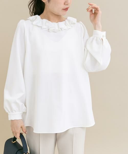 URBAN RESEARCH ROSSO / アーバンリサーチ ロッソ シャツ・ブラウス | 『WEB限定』コサージュカラー2WAYブラウス | 詳細1