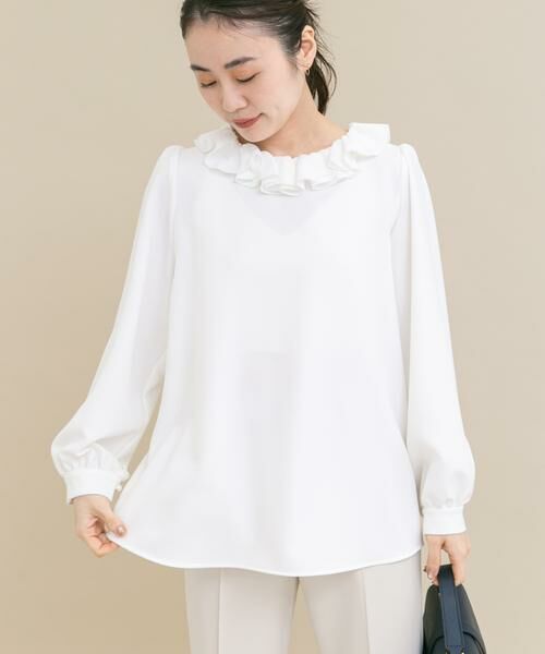 URBAN RESEARCH ROSSO / アーバンリサーチ ロッソ シャツ・ブラウス | 『WEB限定』コサージュカラー2WAYブラウス | 詳細2