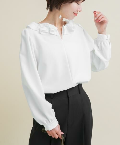 URBAN RESEARCH ROSSO / アーバンリサーチ ロッソ シャツ・ブラウス | 『WEB限定』コサージュカラー2WAYブラウス | 詳細5