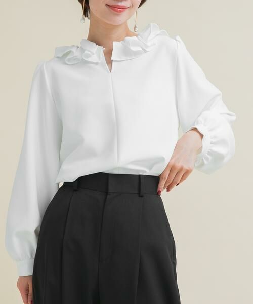 URBAN RESEARCH ROSSO / アーバンリサーチ ロッソ シャツ・ブラウス | 『WEB限定』コサージュカラー2WAYブラウス | 詳細6