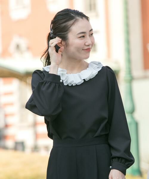 URBAN RESEARCH ROSSO / アーバンリサーチ ロッソ シャツ・ブラウス | 『WEB限定』コサージュカラー2WAYブラウス | 詳細14