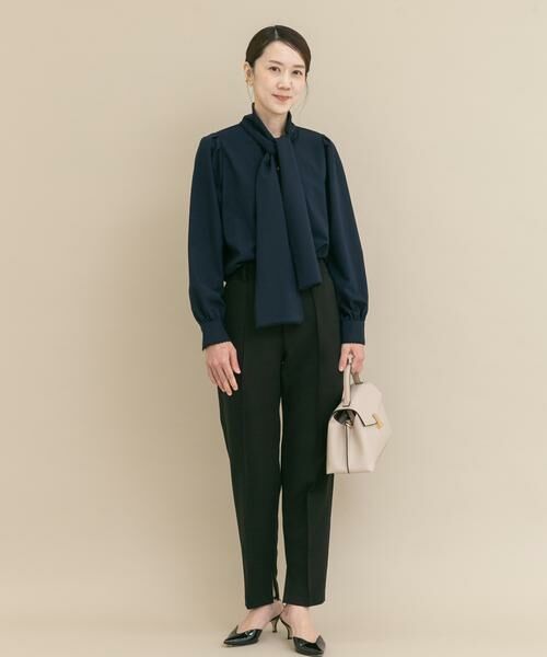 URBAN RESEARCH ROSSO / アーバンリサーチ ロッソ シャツ・ブラウス | 『WEB/一部店舗限定』トリミングボウタイブラウス | 詳細6