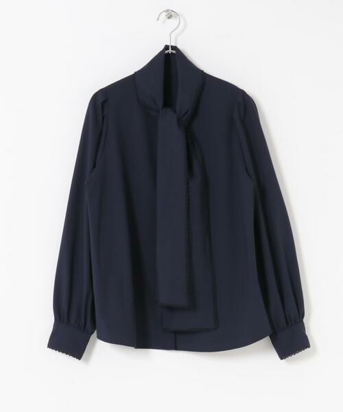 URBAN RESEARCH ROSSO / アーバンリサーチ ロッソ シャツ・ブラウス | 『WEB/一部店舗限定』トリミングボウタイブラウス | 詳細8