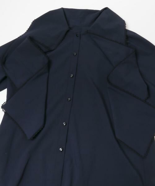 URBAN RESEARCH ROSSO / アーバンリサーチ ロッソ シャツ・ブラウス | 『WEB/一部店舗限定』トリミングボウタイブラウス | 詳細9