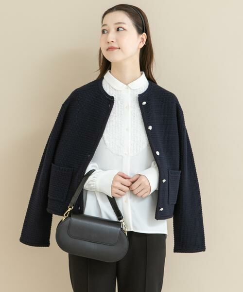 URBAN RESEARCH ROSSO / アーバンリサーチ ロッソ シャツ・ブラウス | 『WEB/一部店舗限定』フロントレース切替ブラウス | 詳細4