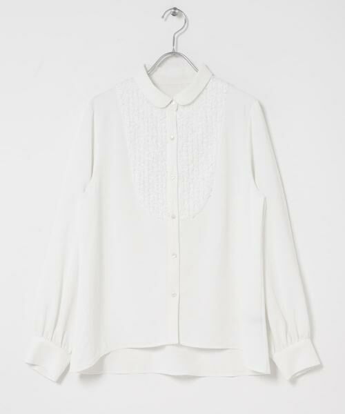 URBAN RESEARCH ROSSO / アーバンリサーチ ロッソ シャツ・ブラウス | 『WEB/一部店舗限定』フロントレース切替ブラウス | 詳細5