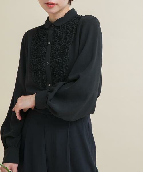 URBAN RESEARCH ROSSO / アーバンリサーチ ロッソ シャツ・ブラウス | 『WEB/一部店舗限定』フロントレース切替ブラウス | 詳細7