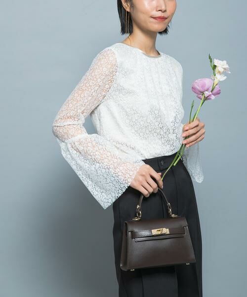 URBAN RESEARCH ROSSO / アーバンリサーチ ロッソ シャツ・ブラウス | フレアスリーブレースブラウス | 詳細9