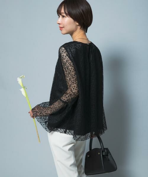 URBAN RESEARCH ROSSO / アーバンリサーチ ロッソ シャツ・ブラウス | フレアスリーブレースブラウス | 詳細19