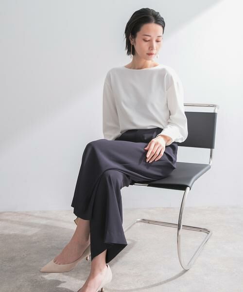 URBAN RESEARCH ROSSO / アーバンリサーチ ロッソ シャツ・ブラウス | ストレッチジョーゼットブラウス | 詳細20