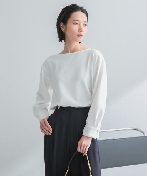 URBAN RESEARCH ROSSO / アーバンリサーチ ロッソ シャツ・ブラウス | ストレッチジョーゼットブラウス | 詳細21