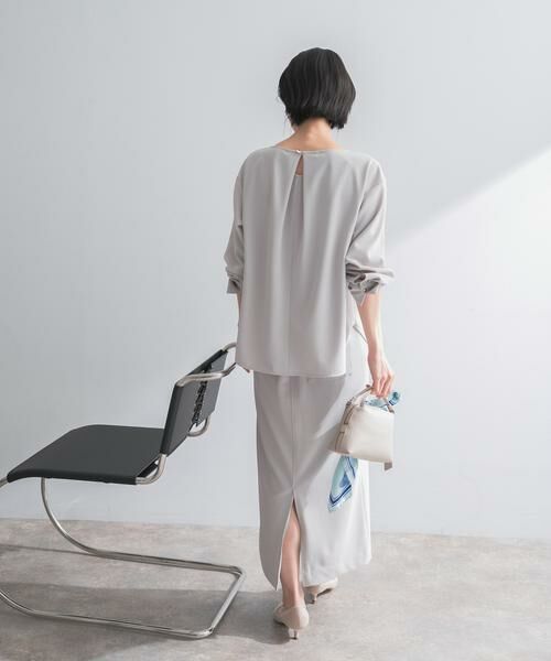 URBAN RESEARCH ROSSO / アーバンリサーチ ロッソ シャツ・ブラウス | ストレッチジョーゼットブラウス | 詳細28