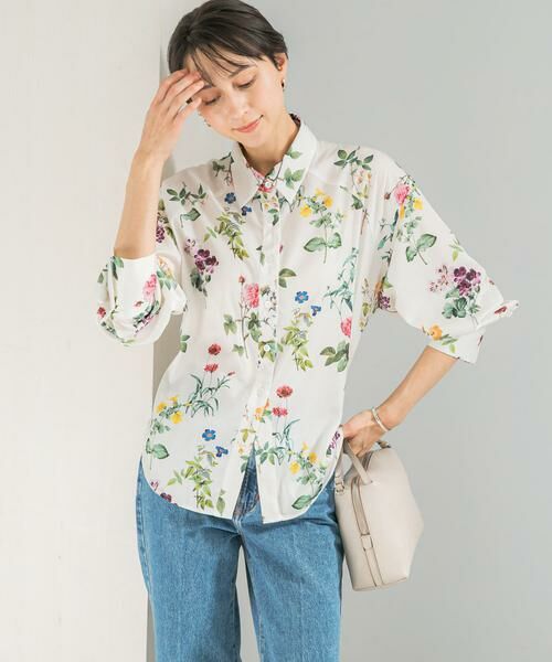URBAN RESEARCH ROSSO / アーバンリサーチ ロッソ シャツ・ブラウス | ボタニカルプリントデザインシャツ | 詳細1