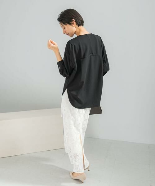 URBAN RESEARCH ROSSO / アーバンリサーチ ロッソ シャツ・ブラウス | ストレッチジョーゼットプルオーバー | 詳細19