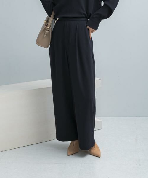 URBAN RESEARCH ROSSO / アーバンリサーチ ロッソ その他パンツ | トリアセテート混パンツ | 詳細1