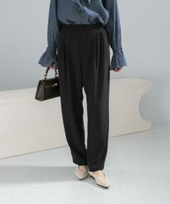 URBAN RESEARCH ROSSO / アーバンリサーチ ロッソ その他パンツ | ジョーゼットタックテーパードパンツ