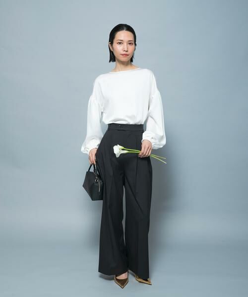 URBAN RESEARCH ROSSO / アーバンリサーチ ロッソ その他パンツ | 防シワシャンブレーツイルタックパンツ | 詳細2