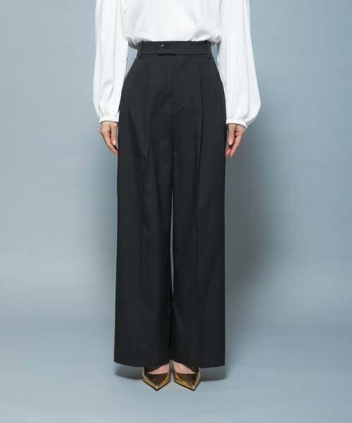 URBAN RESEARCH ROSSO / アーバンリサーチ ロッソ その他パンツ | 防シワシャンブレーツイルタックパンツ | 詳細5