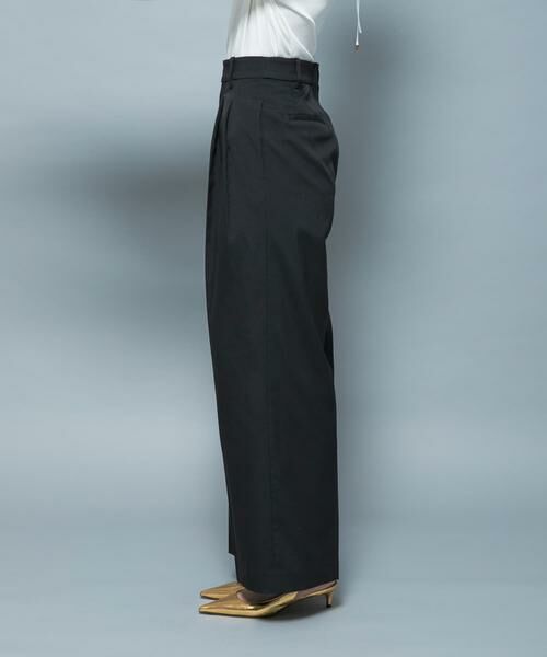 URBAN RESEARCH ROSSO / アーバンリサーチ ロッソ その他パンツ | 防シワシャンブレーツイルタックパンツ | 詳細6