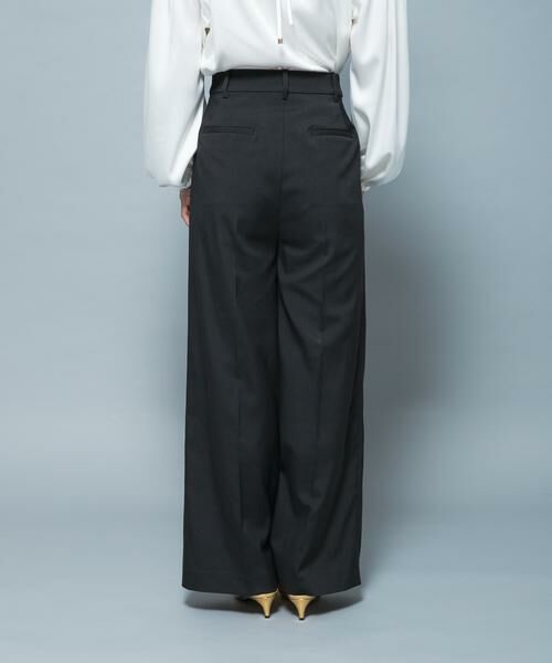 URBAN RESEARCH ROSSO / アーバンリサーチ ロッソ その他パンツ | 防シワシャンブレーツイルタックパンツ | 詳細7