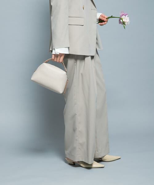 URBAN RESEARCH ROSSO / アーバンリサーチ ロッソ その他パンツ | 防シワシャンブレーツイルタックパンツ | 詳細15