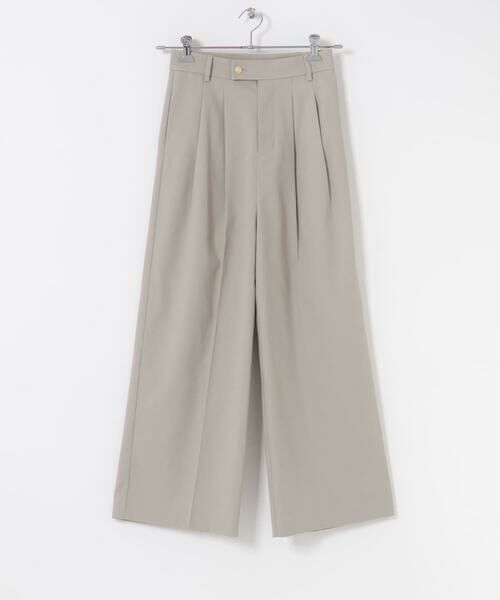 URBAN RESEARCH ROSSO / アーバンリサーチ ロッソ その他パンツ | 防シワシャンブレーツイルタックパンツ | 詳細17