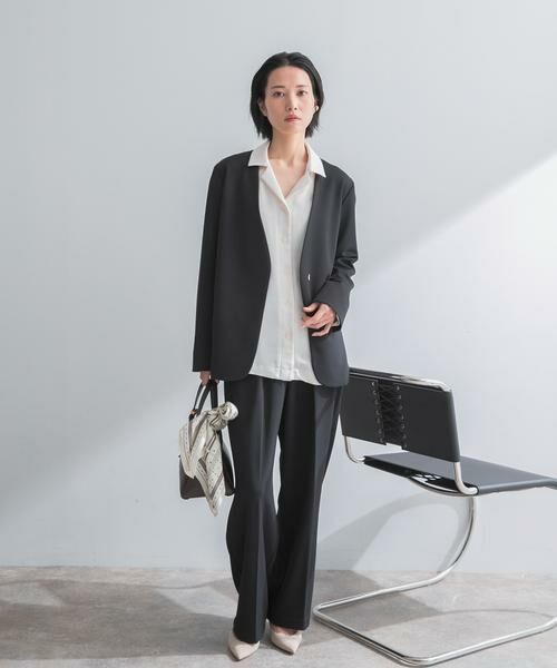 URBAN RESEARCH ROSSO / アーバンリサーチ ロッソ その他パンツ | ストレッチツイルタックストレートパンツ | 詳細1