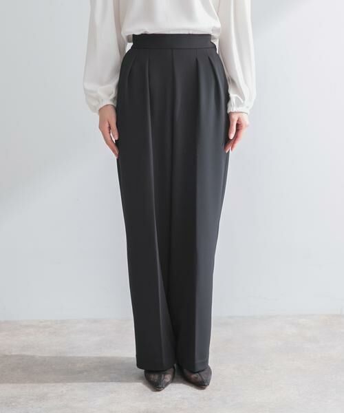 URBAN RESEARCH ROSSO / アーバンリサーチ ロッソ その他パンツ | ストレッチツイルタックストレートパンツ | 詳細11