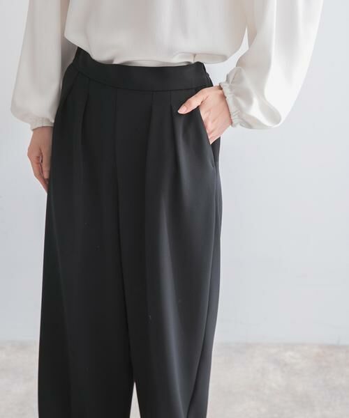 URBAN RESEARCH ROSSO / アーバンリサーチ ロッソ その他パンツ | ストレッチツイルタックストレートパンツ | 詳細14