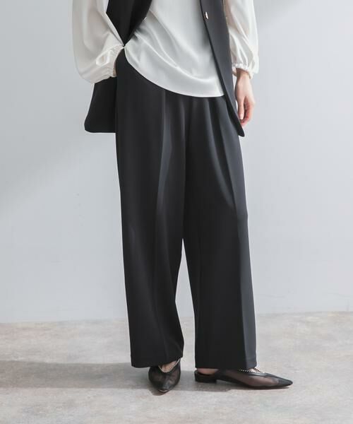 URBAN RESEARCH ROSSO / アーバンリサーチ ロッソ その他パンツ | ストレッチツイルタックストレートパンツ | 詳細2