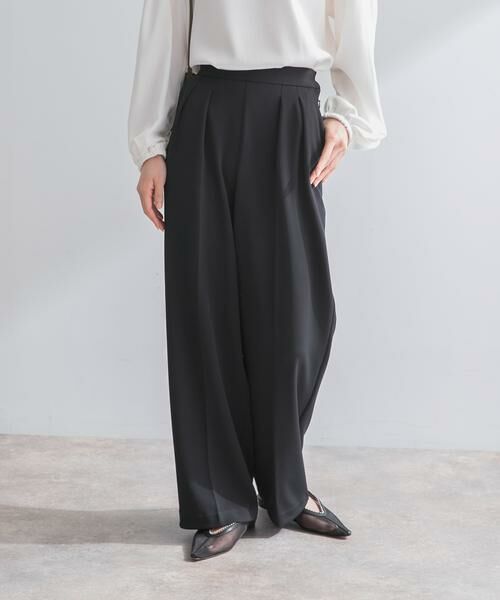 URBAN RESEARCH ROSSO / アーバンリサーチ ロッソ その他パンツ | ストレッチツイルタックストレートパンツ | 詳細6