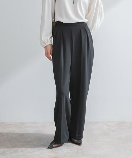 URBAN RESEARCH ROSSO / アーバンリサーチ ロッソ その他パンツ | ストレッチツイルタックストレートパンツ | 詳細7