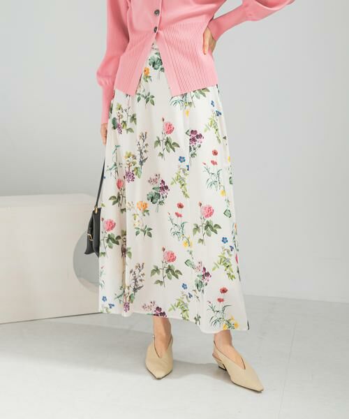 URBAN RESEARCH ROSSO / アーバンリサーチ ロッソ スカート | ボタニカルプリントマキシスカート | 詳細1