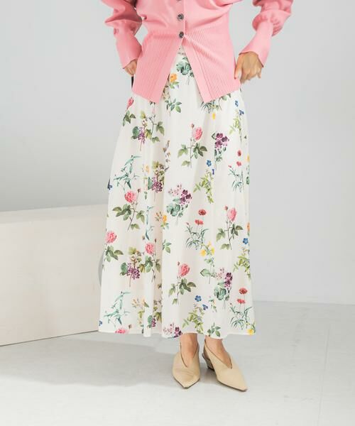 URBAN RESEARCH ROSSO / アーバンリサーチ ロッソ スカート | ボタニカルプリントマキシスカート | 詳細2