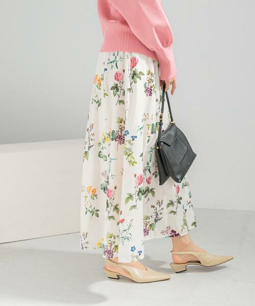 URBAN RESEARCH ROSSO / アーバンリサーチ ロッソ スカート | ボタニカルプリントマキシスカート | 詳細3