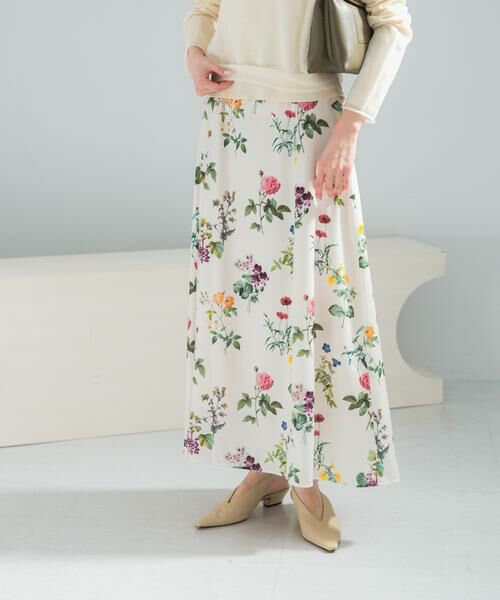 URBAN RESEARCH ROSSO / アーバンリサーチ ロッソ スカート | ボタニカルプリントマキシスカート | 詳細4