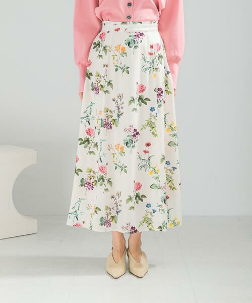 URBAN RESEARCH ROSSO / アーバンリサーチ ロッソ スカート | ボタニカルプリントマキシスカート | 詳細6
