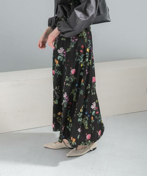 URBAN RESEARCH ROSSO / アーバンリサーチ ロッソ スカート | ボタニカルプリントマキシスカート | 詳細11