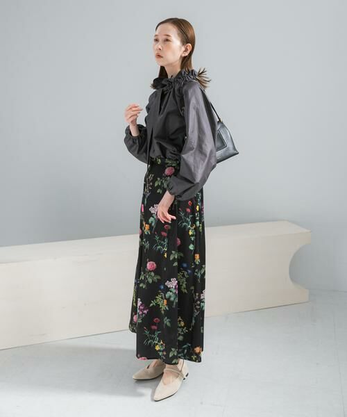 URBAN RESEARCH ROSSO / アーバンリサーチ ロッソ スカート | ボタニカルプリントマキシスカート | 詳細12