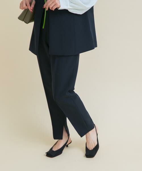 URBAN RESEARCH ROSSO / アーバンリサーチ ロッソ セットアップ | 『WEB/一部店舗限定』『SHORT/TALLサイズあり』ペプラムジレ+テーパードパンツ | 詳細2