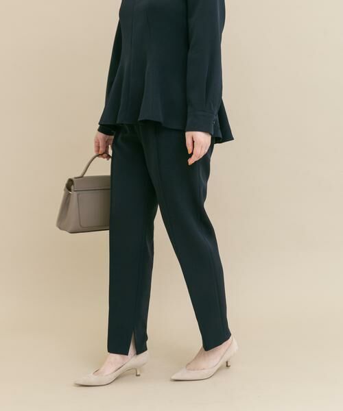 URBAN RESEARCH ROSSO / アーバンリサーチ ロッソ ワンピース | 『WEB/一部店舗限定』『SHORT/TALLサイズあり』ペプラムブラウス+テーパードパンツ | 詳細4