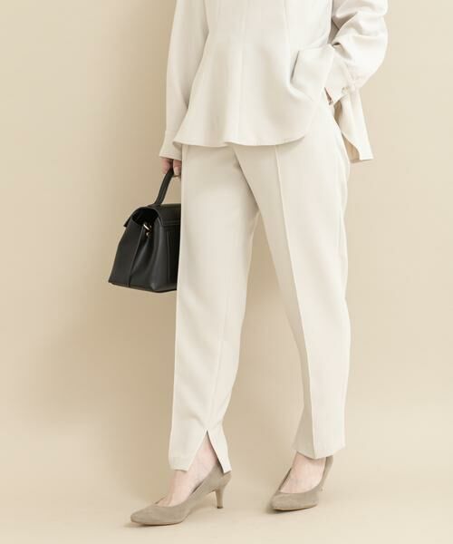 URBAN RESEARCH ROSSO / アーバンリサーチ ロッソ ワンピース | 『WEB/一部店舗限定』『SHORT/TALLサイズあり』ペプラムブラウス+テーパードパンツ | 詳細30