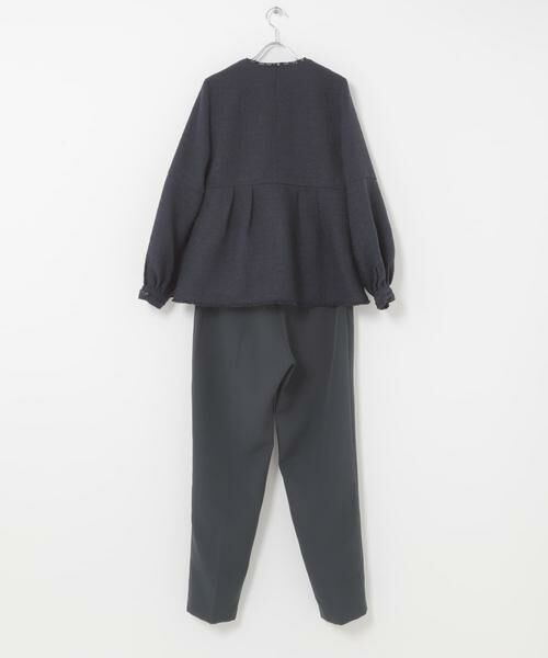 URBAN RESEARCH ROSSO / アーバンリサーチ ロッソ セットアップ | 『WEB限定』ツイードペプラムジャケット+パンツ | 詳細19