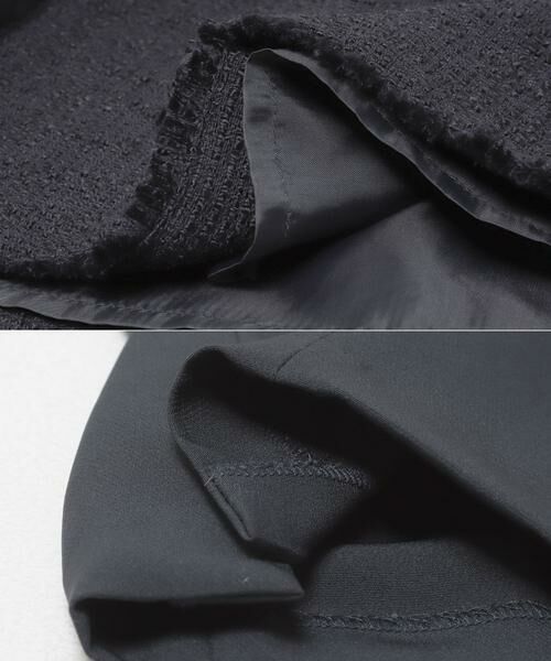 URBAN RESEARCH ROSSO / アーバンリサーチ ロッソ セットアップ | 『WEB限定』ツイードペプラムジャケット+パンツ | 詳細24