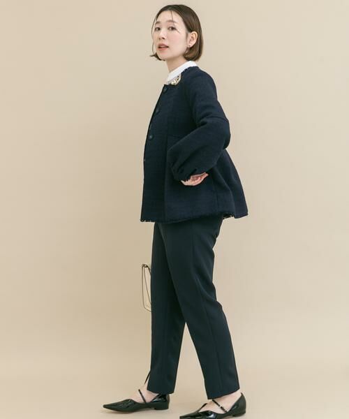 URBAN RESEARCH ROSSO / アーバンリサーチ ロッソ セットアップ | 『WEB限定』ツイードペプラムジャケット+パンツ | 詳細8