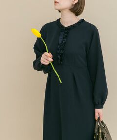 URBAN RESEARCH ROSSO / アーバンリサーチ ロッソ ワンピース | 『WEB/一部店舗限定』フリルカラーウエストマークワンピース