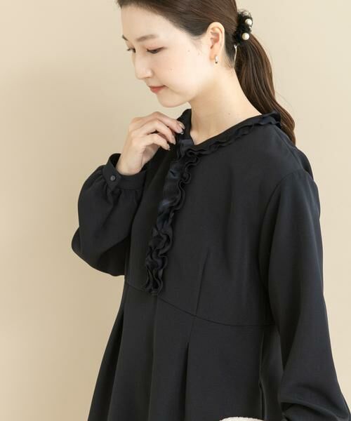 URBAN RESEARCH ROSSO / アーバンリサーチ ロッソ ワンピース | 『WEB/一部店舗限定』フリルカラーウエストマークワンピース | 詳細6