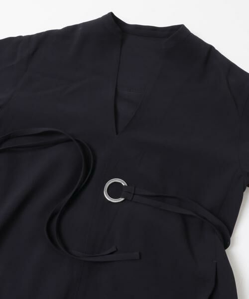 URBAN RESEARCH ROSSO / アーバンリサーチ ロッソ ワンピース | トリアセテート混Vネックワンピース | 詳細3